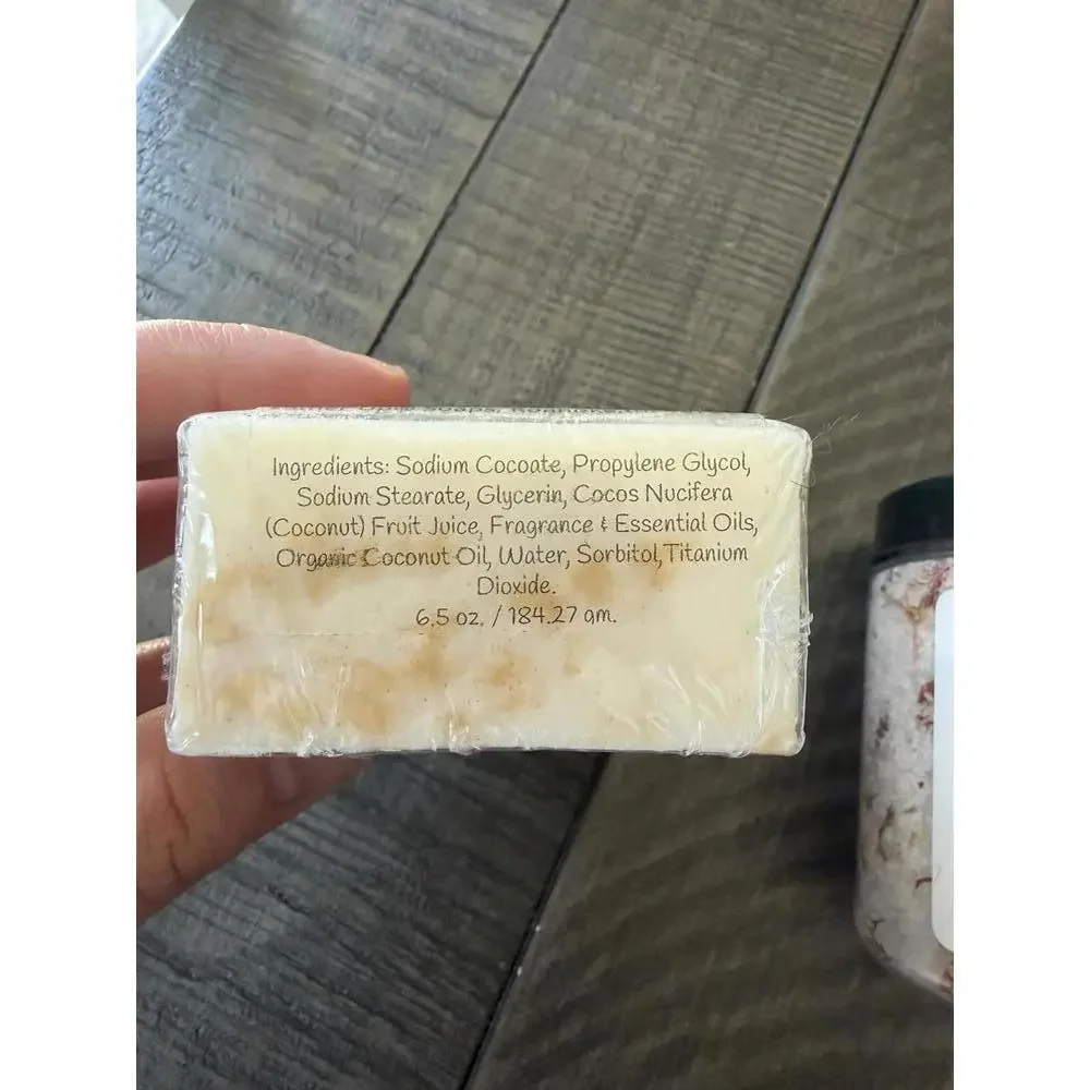 Lather Up bundle- Soap Sponge and European Sea Salts